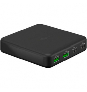 GaN-Ladestation schwarz, 65 Watt