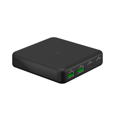 GaN-Ladestation schwarz, 65 Watt