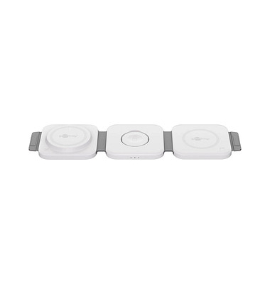 3-in-1 Induktive Ladestation weiß, 15 Watt