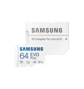 Speicherkarte microSD EVO PLUS (2024) MB-MC64SA/EU, V10, bis 160 MB/Sek., 64 GB