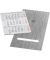 Dreimonatskalender Tischaufsteller 5227, 3 Monate / 1 Seite, 10,5x23cm, 2025/2026