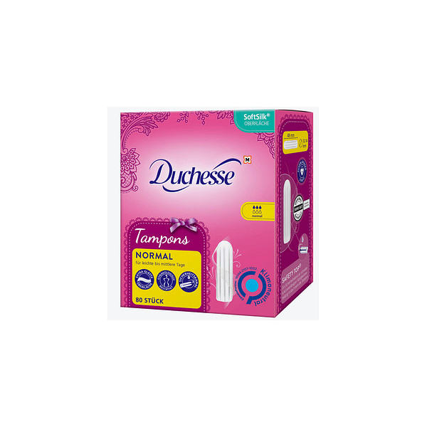 4255704326444 - Tampons Normal für leichte bis mittlere Tage 4255704326444 80 Stück 4255704326444 - Tampons Normal für leichte bis mittlere Tage 4255704326444 80 Stück