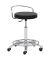 Arbeitsstuhl 1253 30572 Laborhocker Drehhocker schwarz