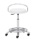 Arbeitsstuhl 1253 30582 Laborhocker Drehhocker weiß  