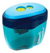 Dosenspitzer doppelt griffix blau