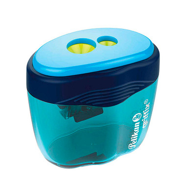 Dosenspitzer doppelt griffix blau
