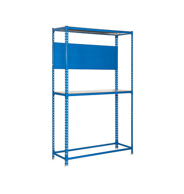 Werkbank-Set SIMONRACING blau 100,0 x 40,0 x 200,0 cm