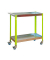 Pflanztisch SIMONGARDEN silber, grün 90,0 x 40,0 x 103,0 cm