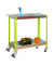 Pflanztisch SIMONGARDEN silber, grün 90,0 x 40,0 x 103,0 cm