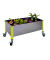 Hochbeet SIMONGARDEN URBAN Metall grün, silber rechteckig 90,0 x 48,5 cm