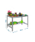 Pflanztisch SIMONGARDEN silber 90,0 x 60,0 x 84,0 cm