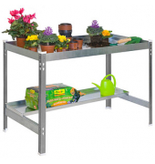 Pflanztisch SIMONGARDEN silber 150,0 x 60,0 x 84,0 cm