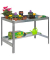 Pflanztisch SIMONGARDEN silber 150,0 x 60,0 x 84,0 cm