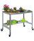 Pflanztisch SIMONGARDEN silber 90,0 x 60,0 x 87,5 cm