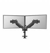 Monitor-Halterung DS65S-950BL2 schwarz für 2 Monitore, Tischklemme, Tischbohrung
