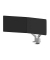 Monitor-Halterung DS70-250SL2 silber für 2 Monitore, Tischklemme, Tischbohrung
