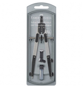 Präzisions Schnellverstellzirkel mit Adapter abknickbar 390mm