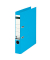 Ordner 1008-00-30, A4 52mm schmal Karton vollfarbig hellblau