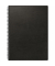 Buchkalender 1078101905, Modell 781, schwarz, 1 Woche / 2 Seiten, 21x29,7cm (A4), 2025