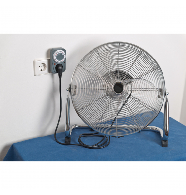  Countdown-Timer MC 120 1506590, grau/wei&szlig;, 8cm, rechteckig, analog