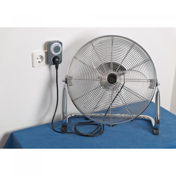 4007123566068 -  Countdown-Timer MC 120 1506590 grau weiß 8cm rechteckig analog 4007123566068 Brennenstuhl