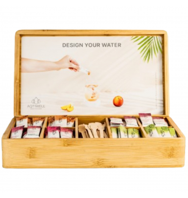 Aqtiwell Getränkestick Office Hydration Box well-L01 sort 96St
