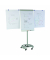 Flipchart Professional, RD-617, 68x104cm (BxH), wei&szlig;, mit Rollen, mit 2 Seitenarmen