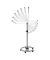 rocada Flipchart RD-618 mobil drehbar