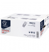 Falthandt&uuml;cher Superior 40631, 22x32cm, 3-lagig, Interfold-Falz (W-Falz), wei&szlig;, Tissue