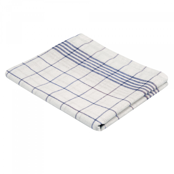 4003969157361 - Geschirrtuch 50x70cm  Baumwolle Maschinenwäsche 60° C blau weiß 4003969157361 Soennecken