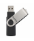 USB-Stick Rotate 00108071, schwarz/silber, USB 2.0, 128 GB