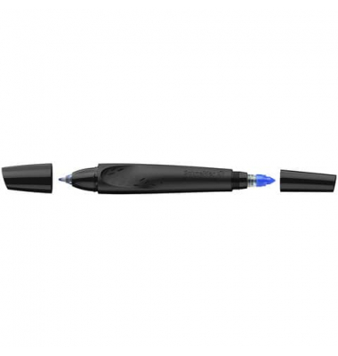 Tintenroller Breeze, mit Kugelspitze, M, königsblau, schwarz-schwarz