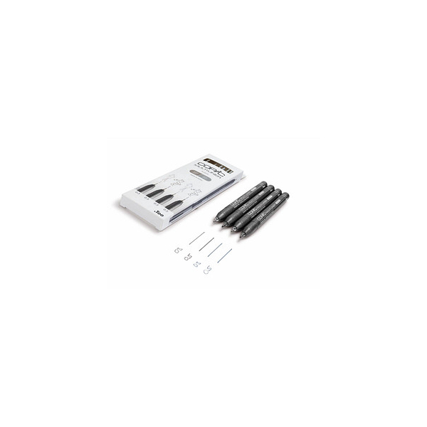 4013695266077 - COPIC Multiliner Fineliner farbsortiert 03 + 05 mm 4013695266077 COPIC 4 Stück 4013695266077 - COPIC Multiliner Fineliner farbsortiert 03 + 05 mm 4013695266077 COPIC 4 Stück