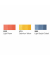 COPIC Ciao Brilliant Palette Layoutmarker-Set farbsortiert 1,0 + 6,0 mm
