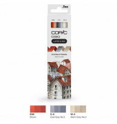 COPIC Ciao Architect Palette Layoutmarker-Set farbsortiert 1,0 + 6,0 mm