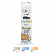 COPIC Ciao Cozy Palette Layoutmarker-Set farbsortiert 1,0 + 6,0 mm