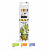 COPIC Ciao Botanic Palette Layoutmarker-Set farbsortiert 1,0 + 6,0 mm