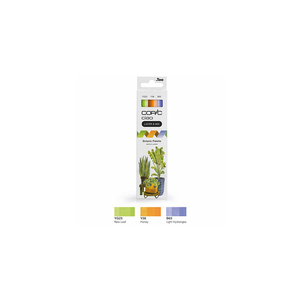 4013695266770 - COPIC Ciao Botanic Palette Layoutmarker-Set farbsortiert 10 + 60 mm 4013695266770 COPIC 3 Stück 4013695266770 - COPIC Ciao Botanic Palette Layoutmarker-Set farbsortiert 10 + 60 mm 4013695266770 COPIC 3 Stück