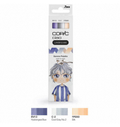 COPIC Ciao Serene Palette Layoutmarker-Set farbsortiert 1,0 + 6,0 mm