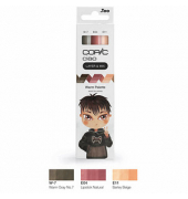 COPIC Ciao Warm Palette Layoutmarker-Set farbsortiert 1,0 + 6,0 mm