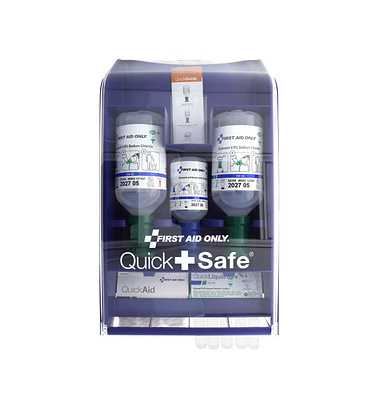 Erste-Hilfe-Koffer Quick + Safe DIN EN 15154-4 blau