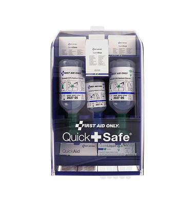 Erste-Hilfe-Koffer Quick + Safe DIN EN 15154-4 blau