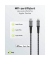LightningUSB C Kabel 0,5 m grau, schwarz