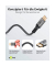 DisplayPort 1.4 Kabel 3,0 m grau, schwarz