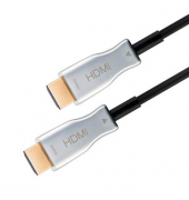 optisches Hybrid HDMI Kabel 30,0 m schwarz