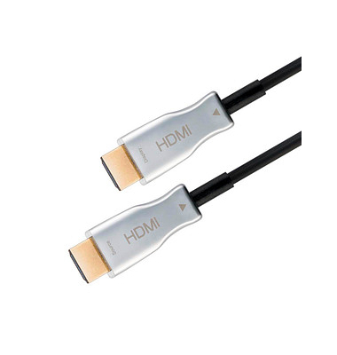 optisches Hybrid HDMI Kabel 30,0 m schwarz