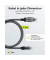 USB A 3.0RJ45 CAT 6 Kabel 5,0 m grau, schwarz