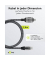 USB C 3.1RJ45 CAT 6 Kabel 1,0 m grau, schwarz