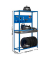 Werkbank-Set SIMONRACING blau 1 Schublade 120,0 x 40,0 x 200,0 cm