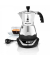 Moka Timer Espressokocher elektrisch gelb, 6 Tassen